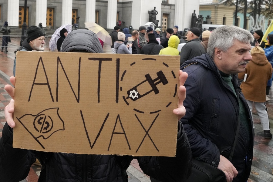 Ľudia na Ukrajine protestovali