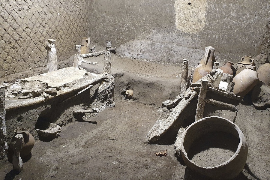 Objav v Pompejach prináša nové poznatky o živote otrokov.