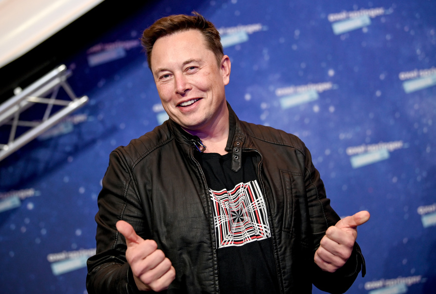 Americký podnikateľ Elon Musk.