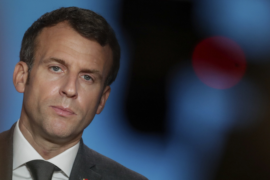 Francúzsky prezident Emmanuel Macron.