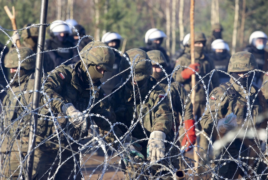 Situácia na poľsko-bieloruských hraniciach