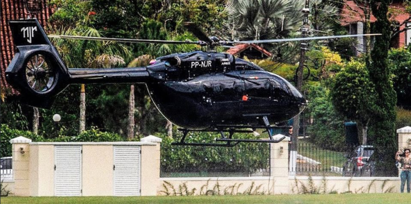 Takto vyzerá helikoptéra Neymara