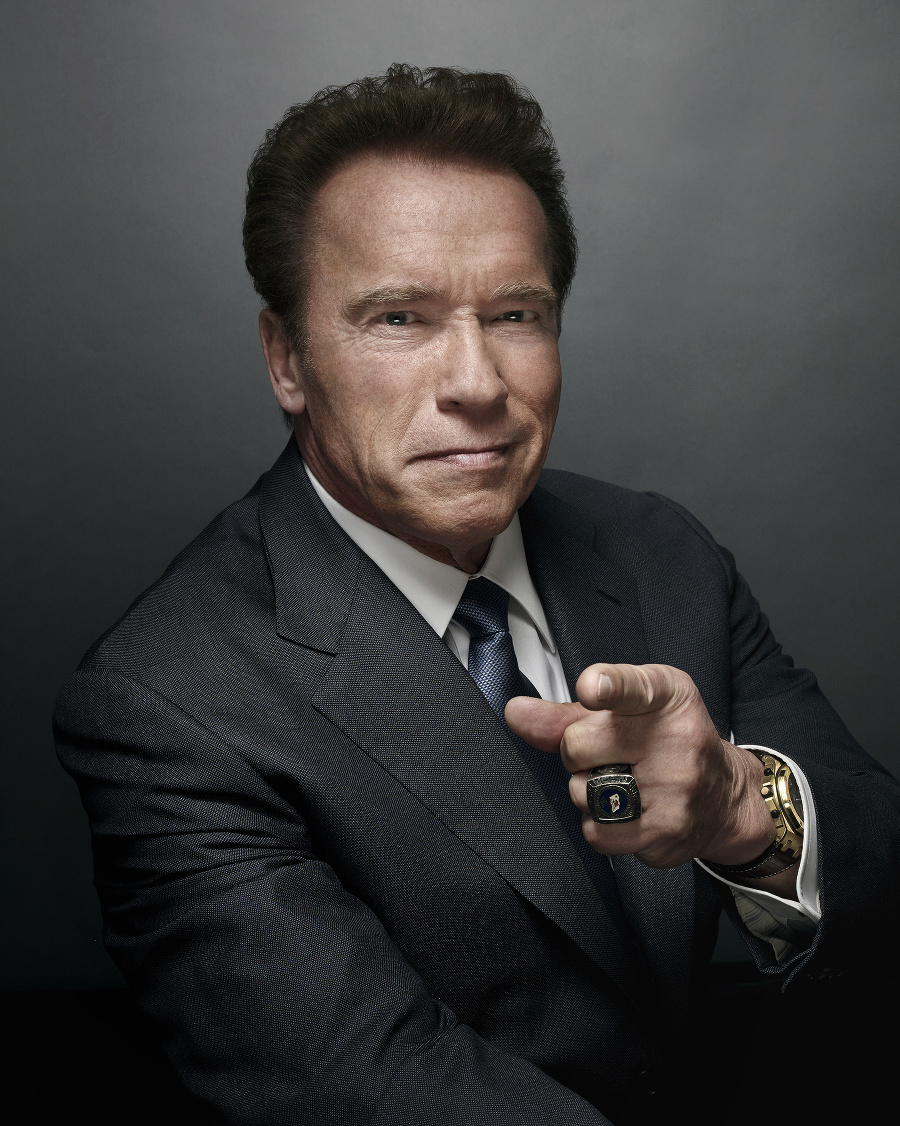 Herec a bývalý
kulturista Arnold
Schwarzenegger
