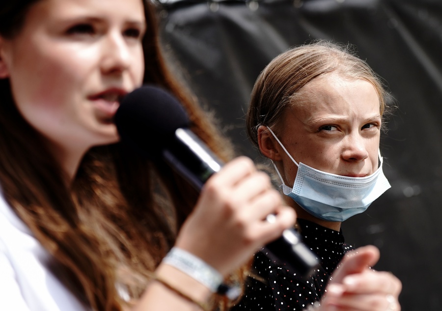 Klimatické aktivistky Luisa Neubauerová