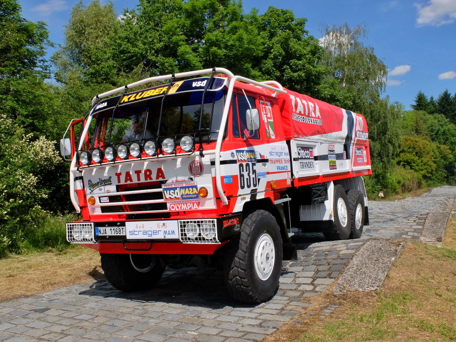 Tatra T815, ktorá jazdila