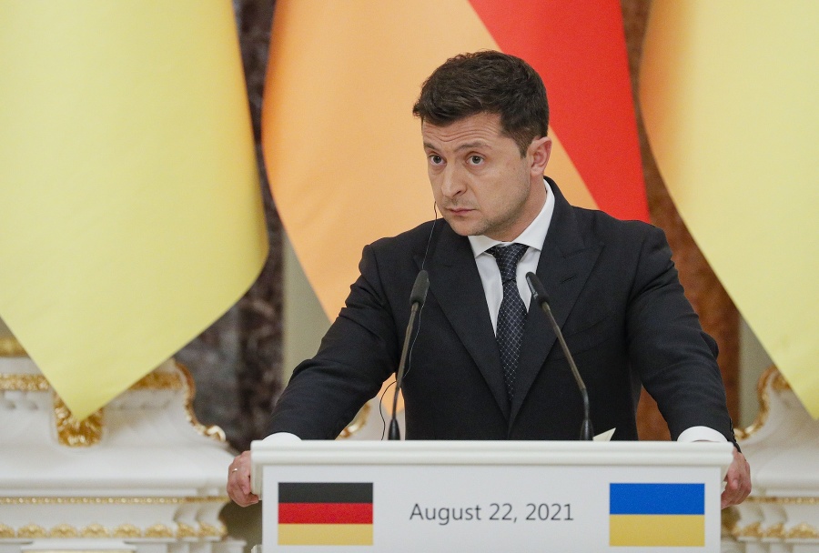 Ukrajinský prezident Volodymyr Zelenskyj