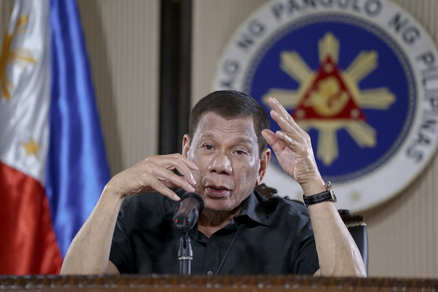 Filipínsky prezident Rodrigo Duterte.