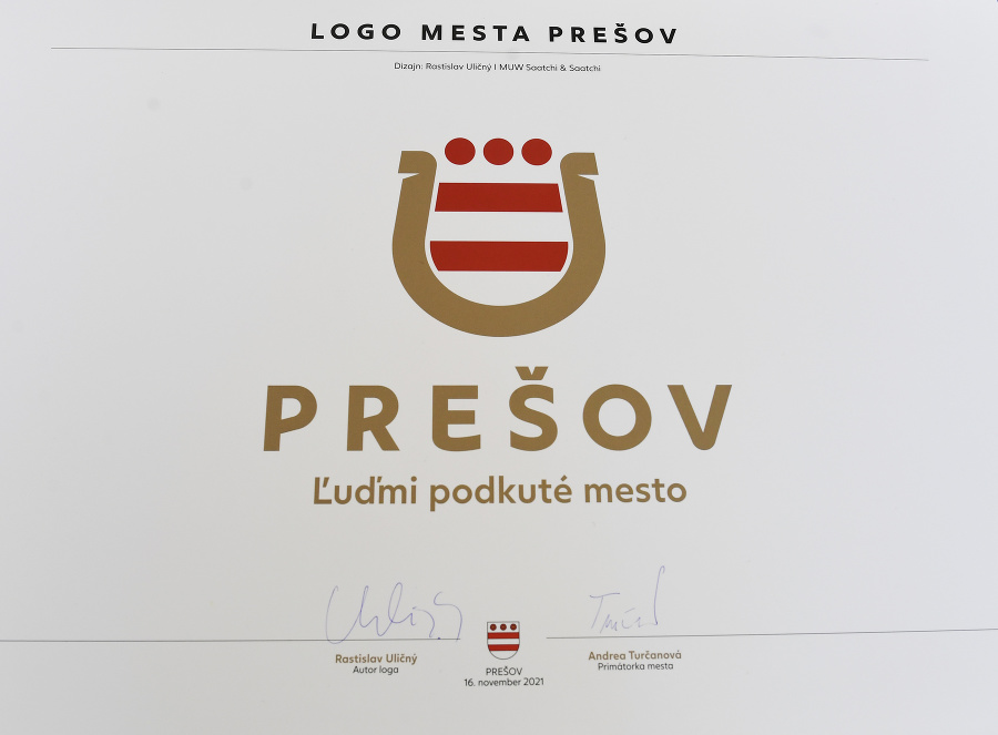 Mesto Prešov začína okrem tradičného mestského erbu používať aj vlastné logo a slogan.