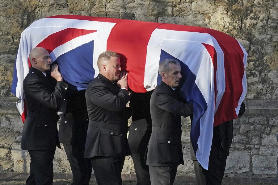 Pohreb britského zákonodarca Davida