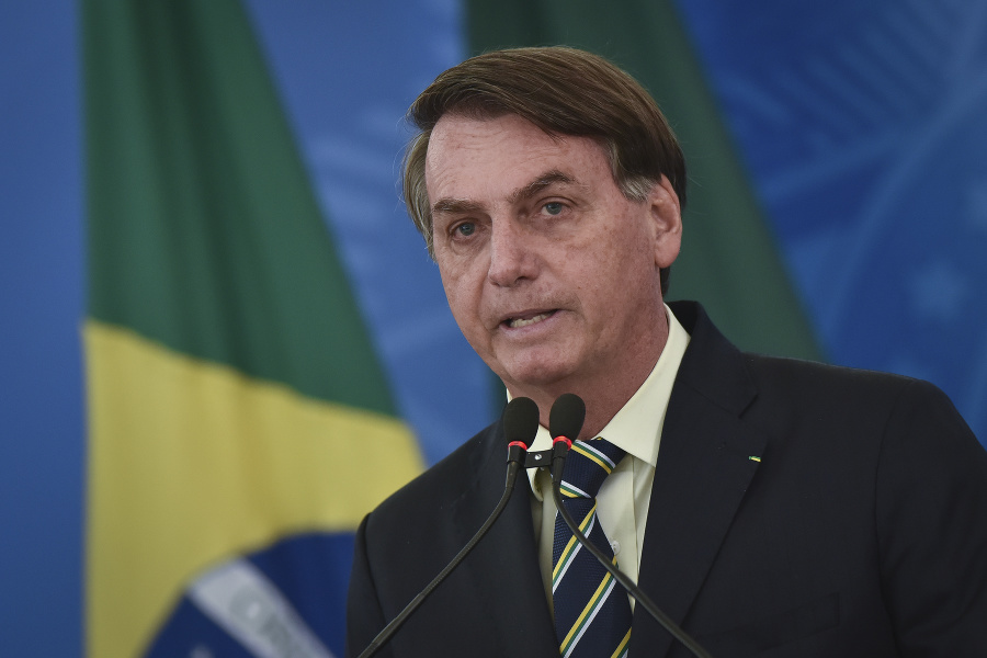 Brazílsky prezident Jair Bolsonaro.