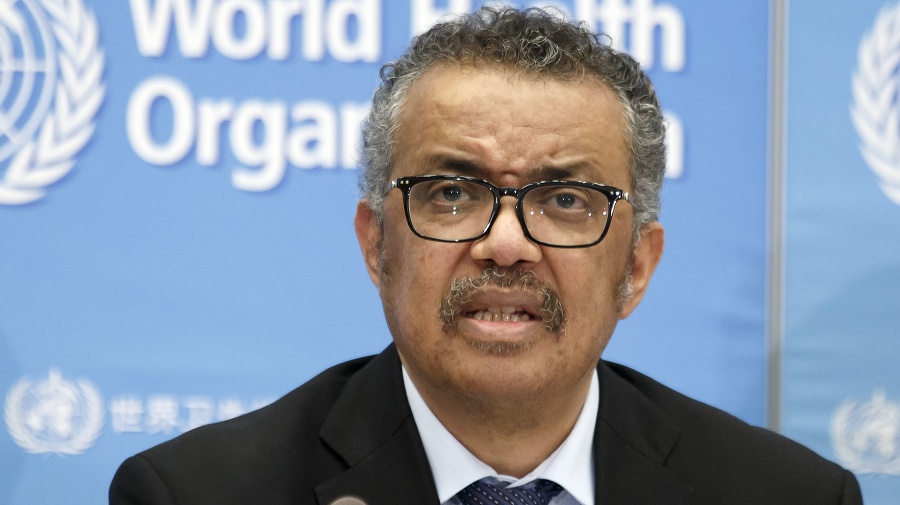 Šéf WHO Tedros Adhanom