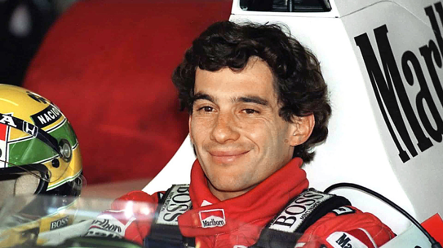 Legendárny pilot F1 Ayrton