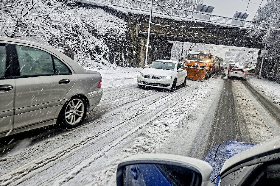 Bratislava: Takto vyzerala cesta