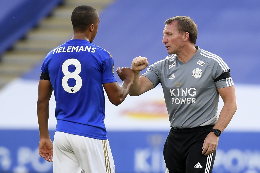 Tréner Leicesteru Brendan Rogers