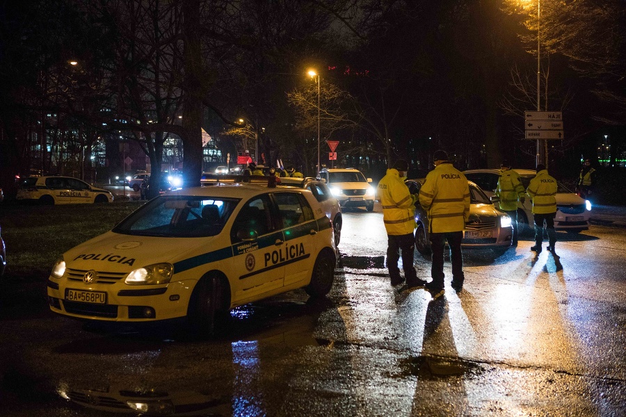 Protestný sprievod strany Smer-SD