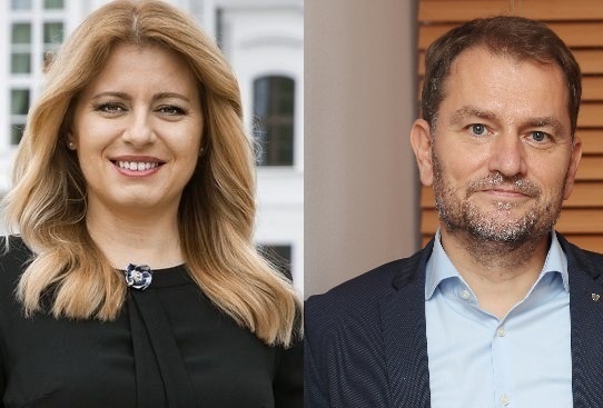 Zuzana Čaputová a Igor