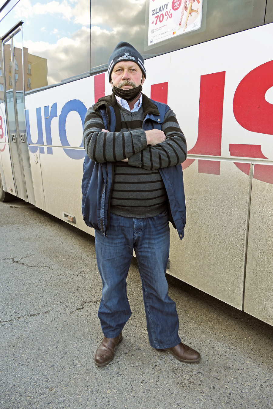 Vladimír (62), vodič autobusu, Košice-okolie