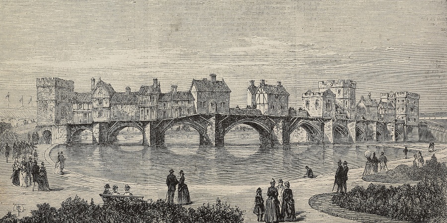 Most zbúrali v prvej polovici 19. storočia.