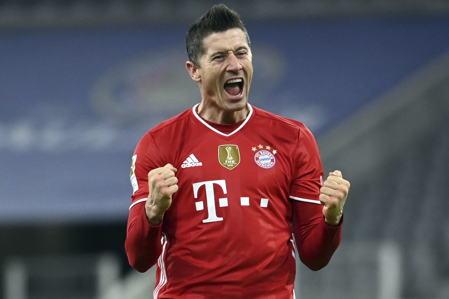 Robert Lewandowski je jednou