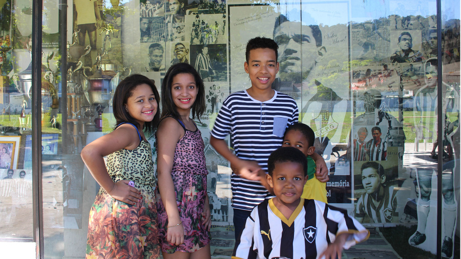 Deti Brazílčana Garrinchu.