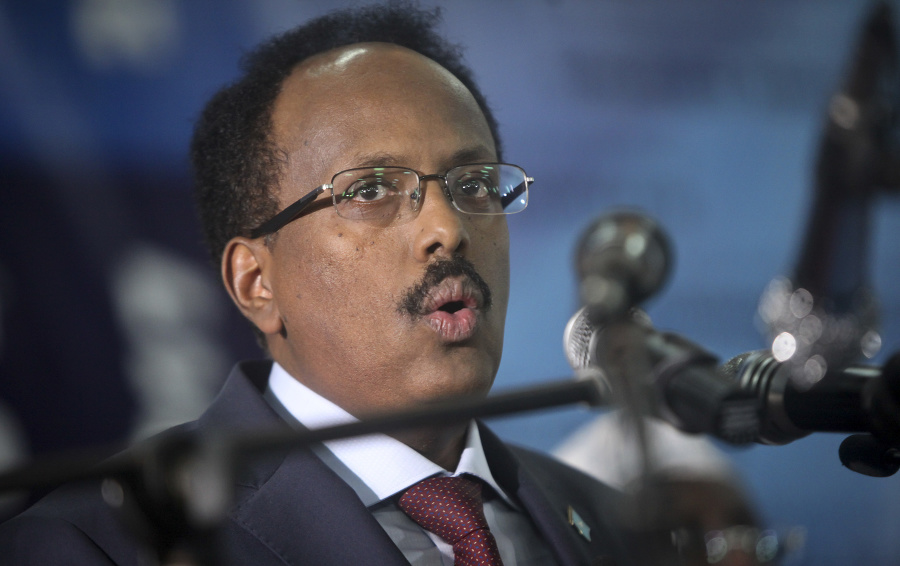Somálsky prezident Mohamed Abdulláhi