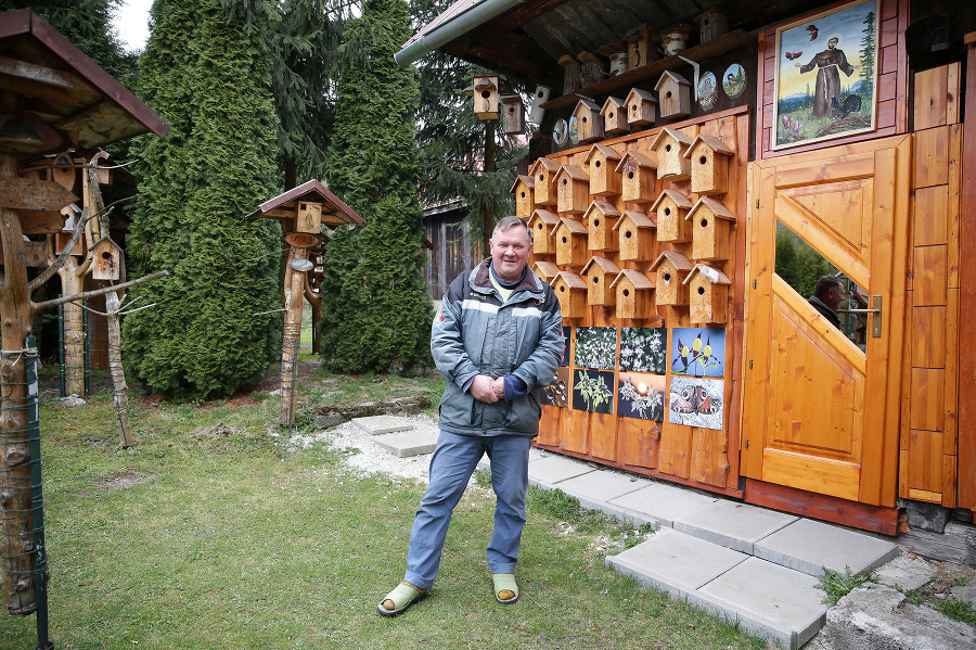 Prírodovedec Miroslav Saniga.