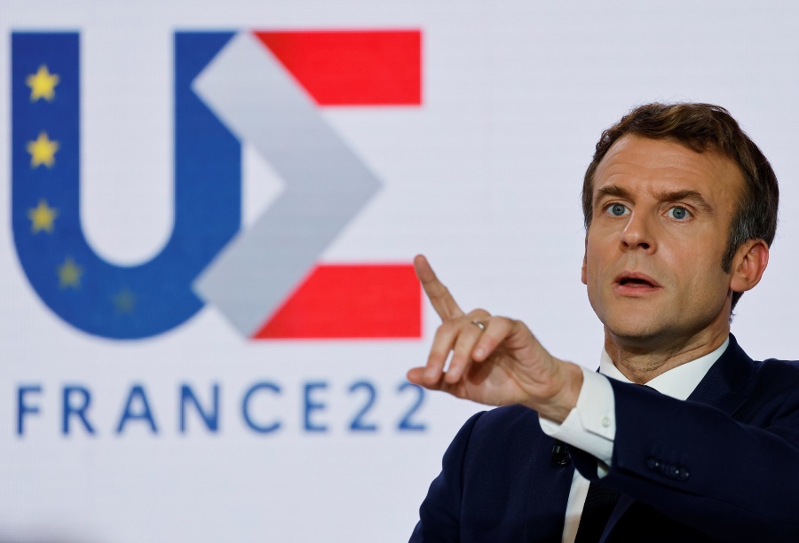 Francúzsky prezident Emmanuel Macron.