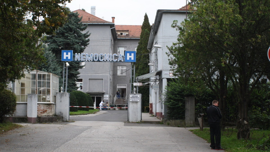 Nemocnica v Zlatých Moravciach.