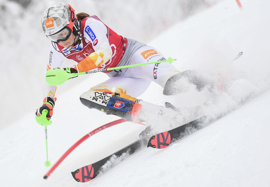 Slovenská lyžiarka Petra Vlhová