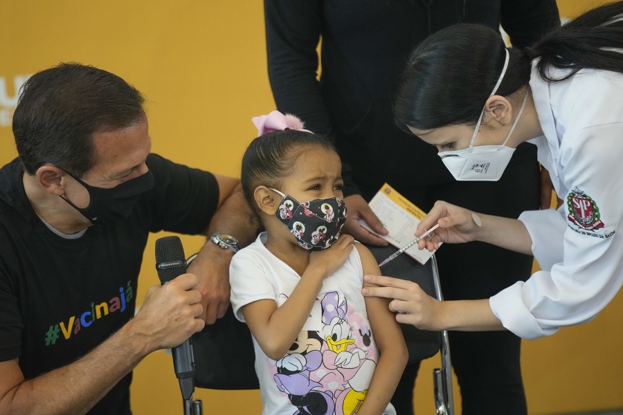 Očkovanie detí v Sao