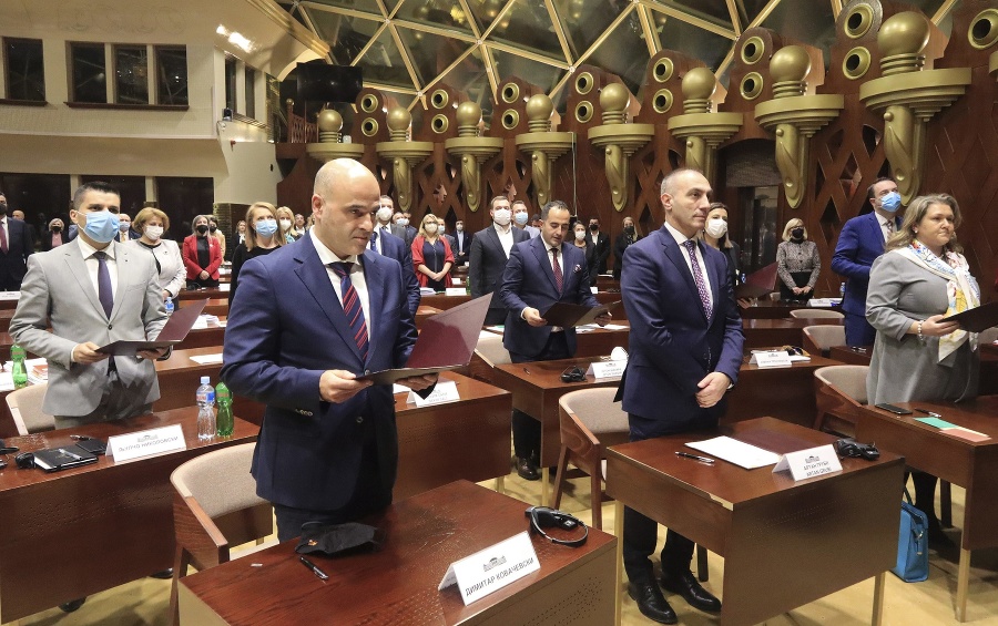 Parlament Severného Macedónska vyslovi