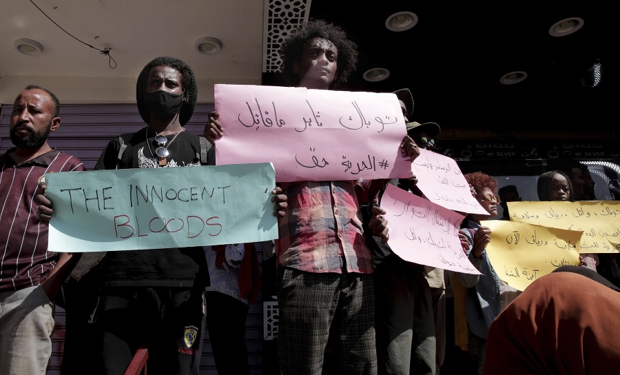 Demonštrácie v Sudáne si