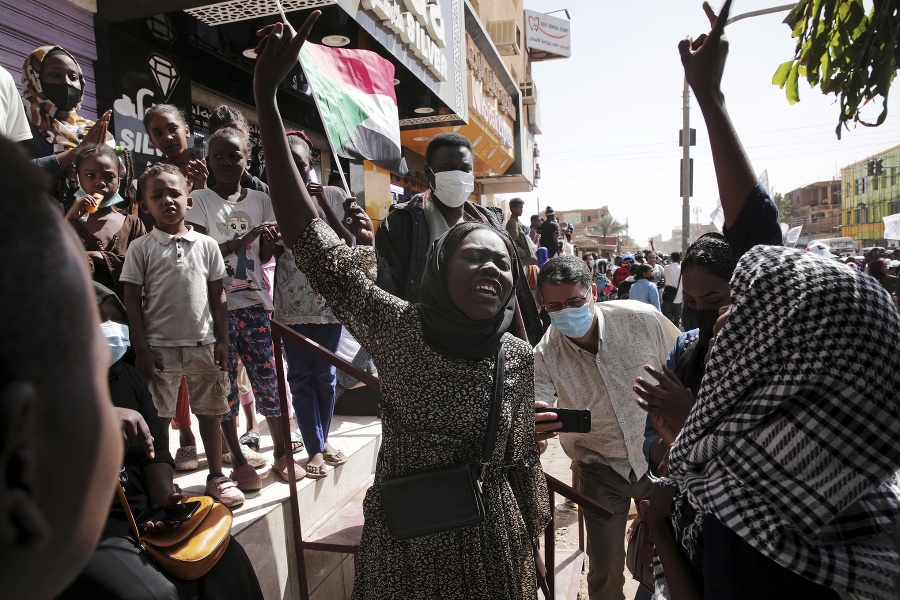 Demonštrácie v Sudáne si