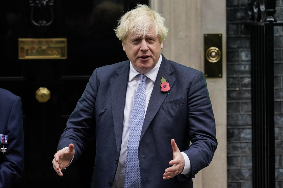 Britský premiér Boris Johnson.