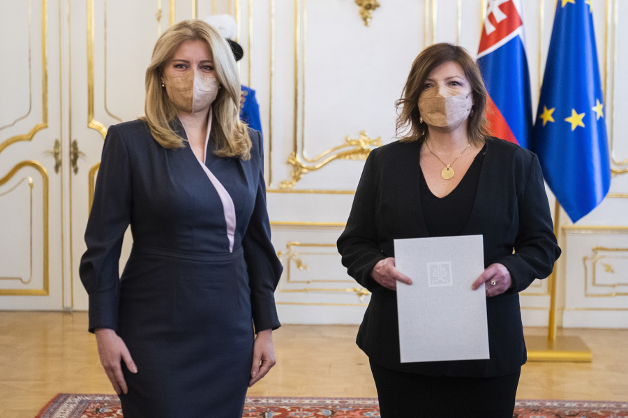 Prezidentka Zuzana Čaputová vymenovala