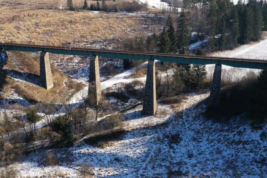 Železničný viadukt Na vode