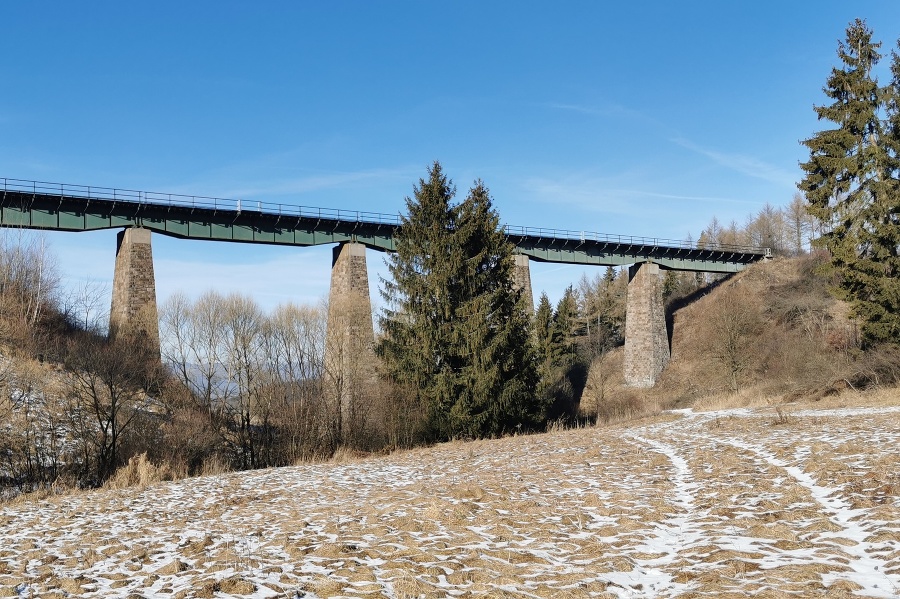 Železničný viadukt Na vode