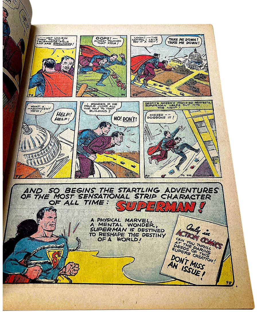 Superman: Populárny superhrdina sa tu objavil prvýkrát.