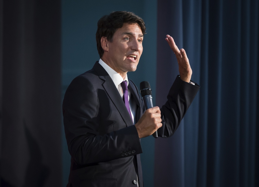 Kanadský premiér Justin Trudeau.