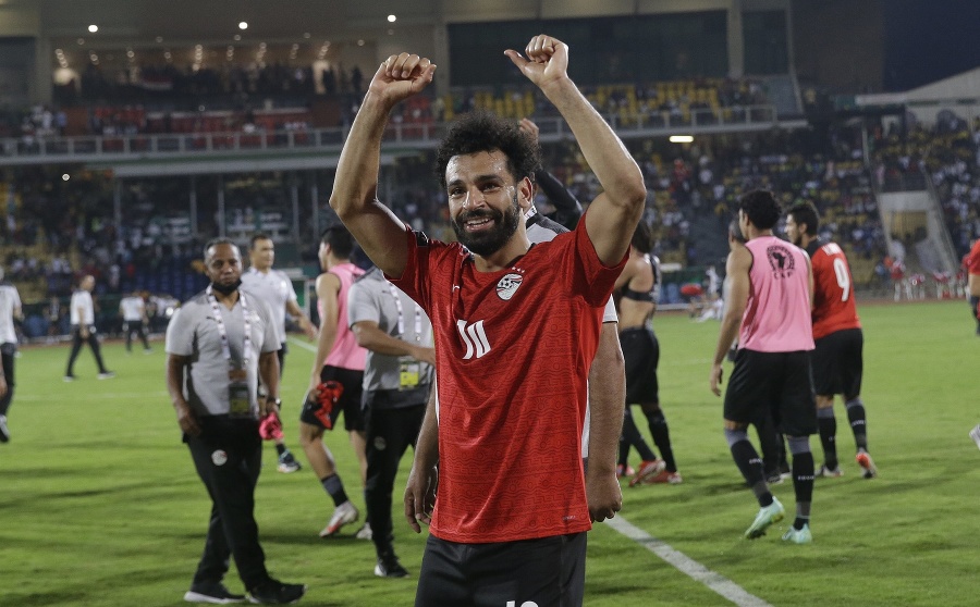 Na snímke Mohamed Salah