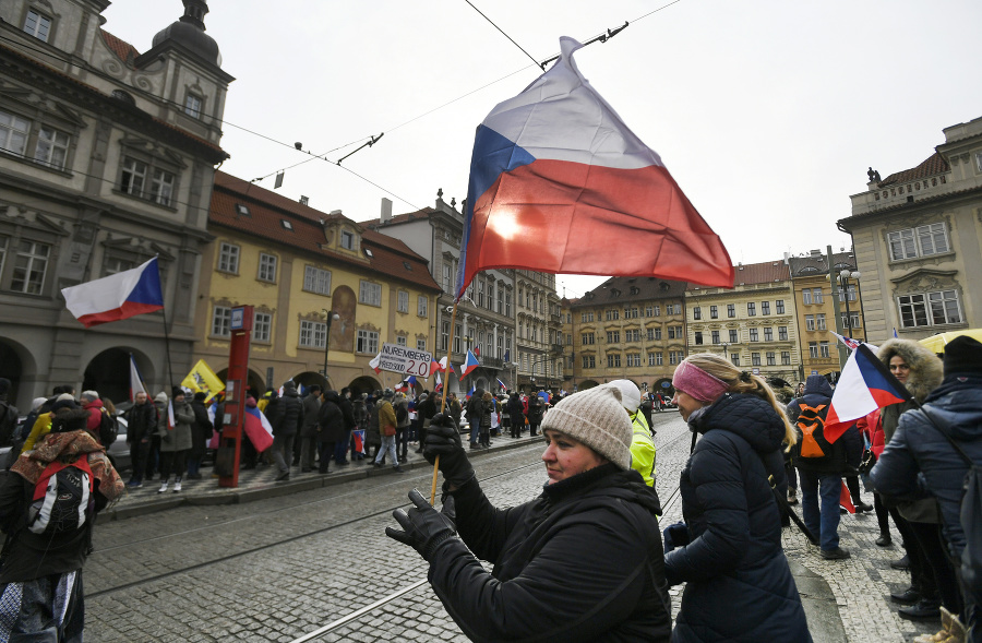 Demonštrácia iniciatívy Chcípl PES