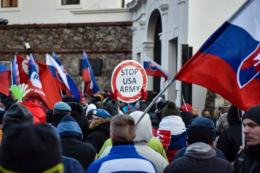 Protest hnutia Republika proti