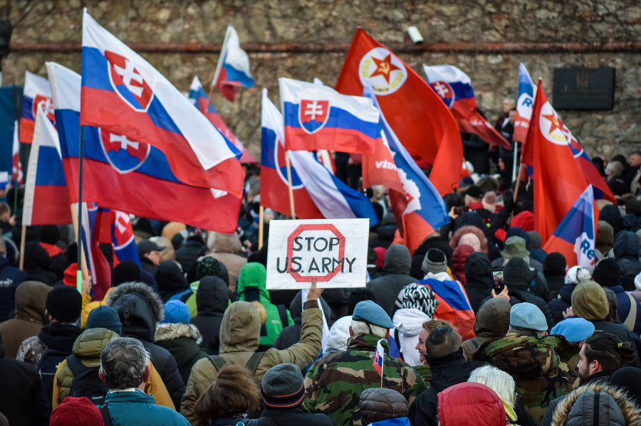 Protest hnutia Republika proti