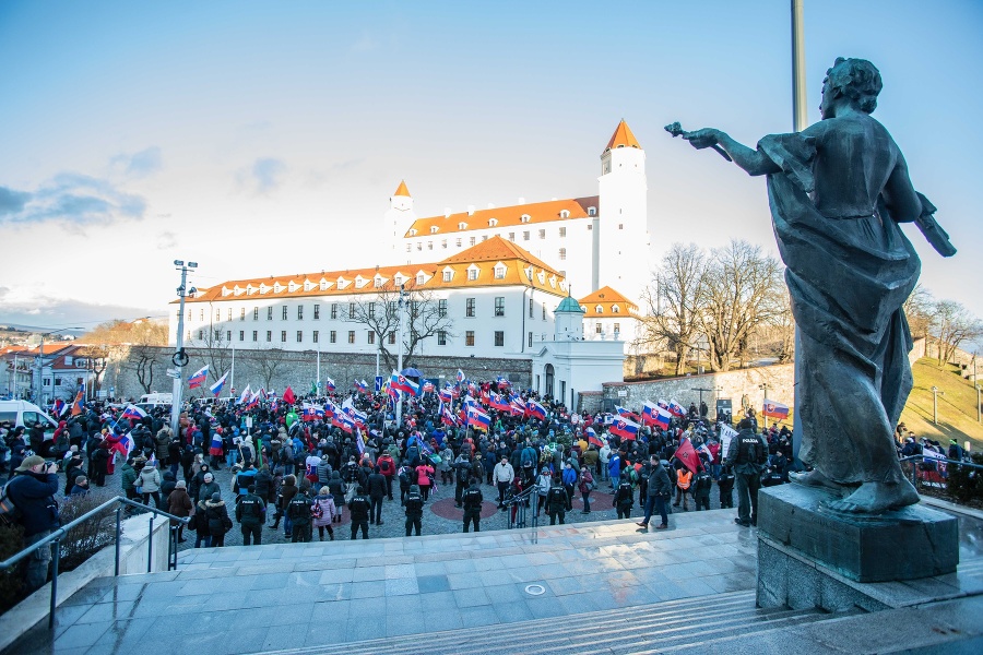 Protest za odmietnutie obrannej