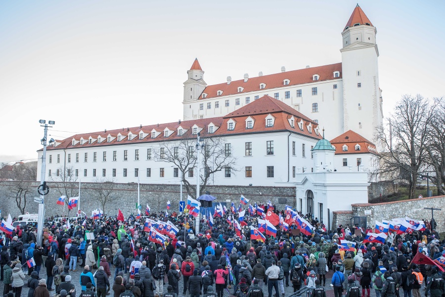 Protest za odmietnutie obrannej