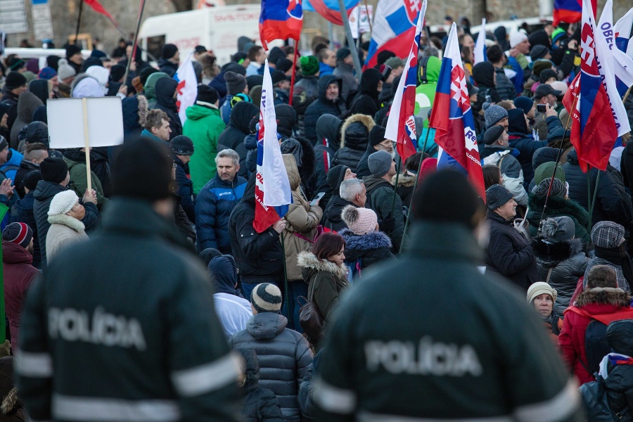 Protest za odmietnutie obrannej