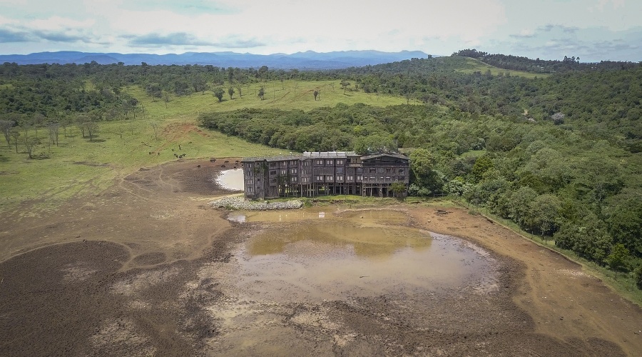 Bývalý Treetops Hotel v Keni, kde britská princezná Elizabeth z Yorku dostala v roku 1952 správu o náhlej smrti svojho otca, kráľa Juraja VI.