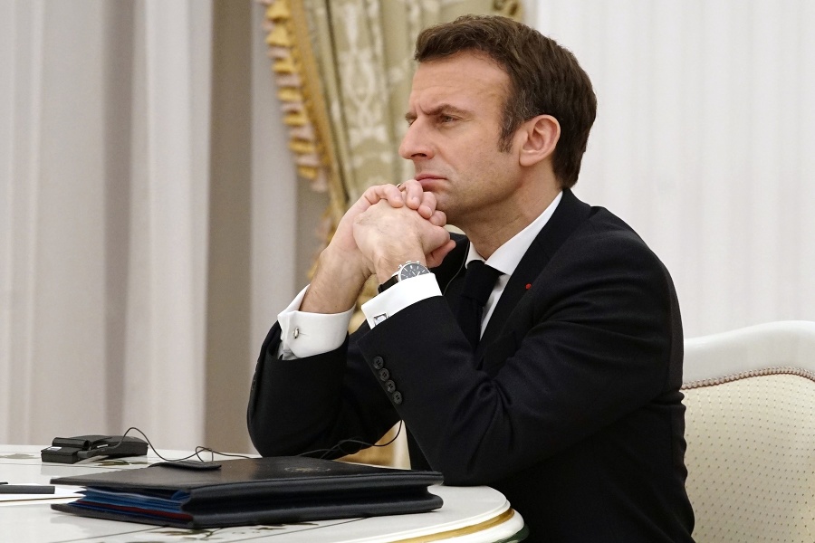 Prezident Francúzska Emmanuel Macron.