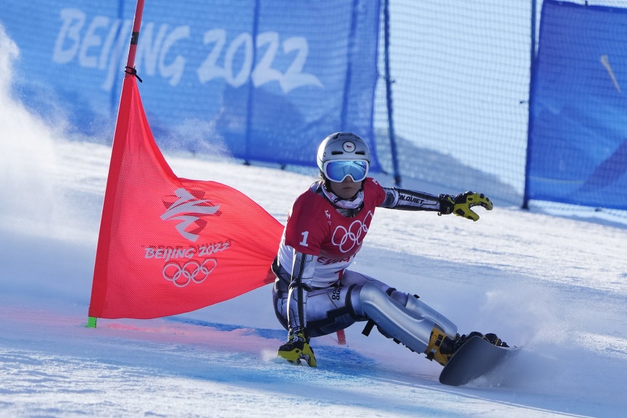 Česká snoubordistka Ester Ledecká.