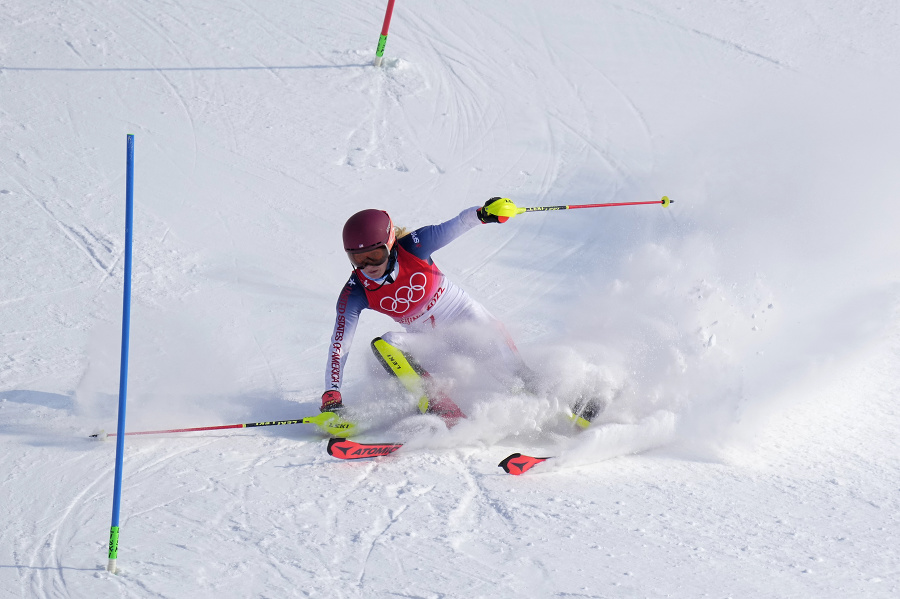 Američanka Mikaela Shiffrinová vypadáva